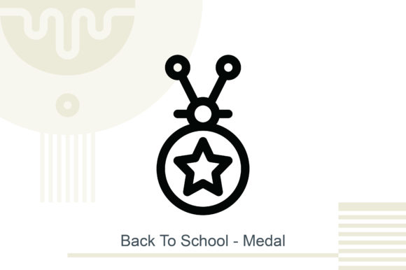 Back to School Medal: Versatile Vector Assets for Designers