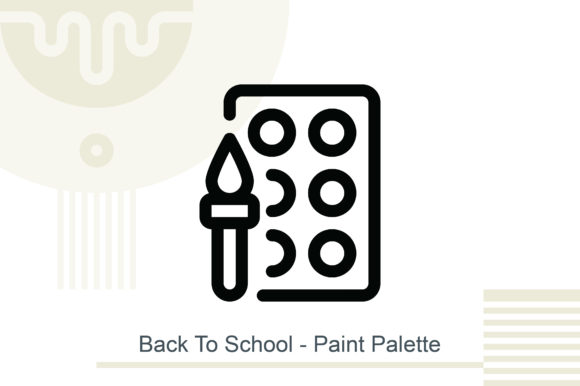 Back to School - Paint Palette: A Versatile Vector Resource for Creative Professionals