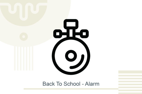 Evaluating Back to School - Alarm: A Vector Set for Seasonal Design Needs