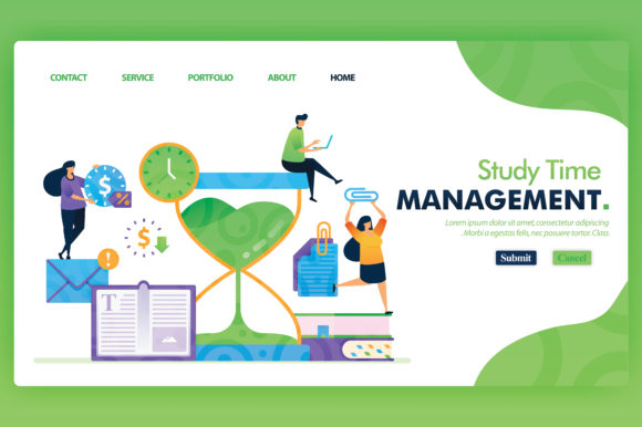 Evaluating the Landing Page of Time Management for Educational Marketing