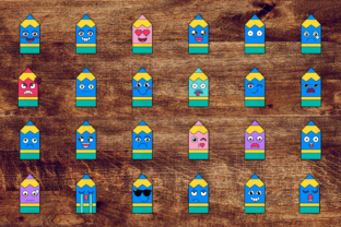 Funny Pencil Smiles Set: A Practical Design Resource for Emotion-Driven Visuals