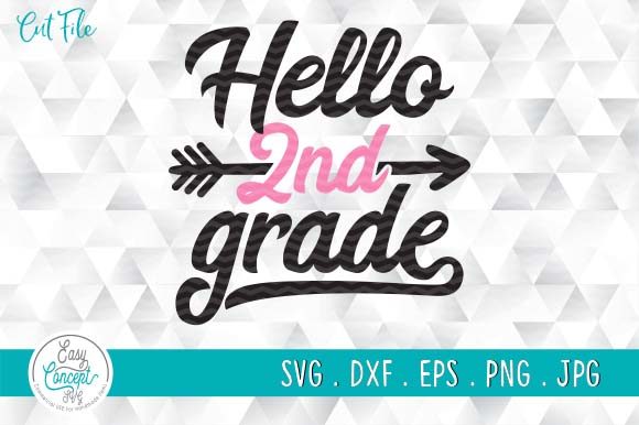 Hello 2nd Grade: A Real Look at a Popular Back to School Cut File