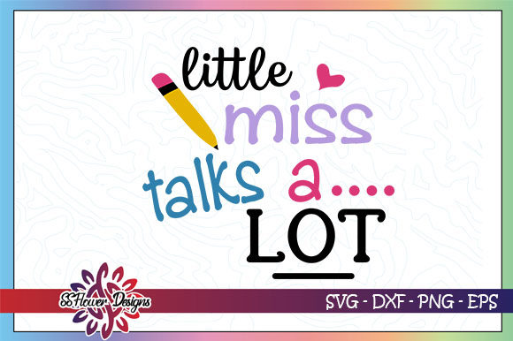 Little Miss Talks a Lot: A Versatile Back-to-School Digital Illustration Set for Creators