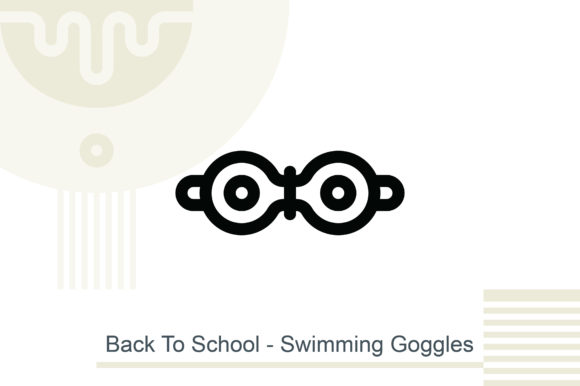 Making the Most of Back to School – Swimming Goggles Vector Assets