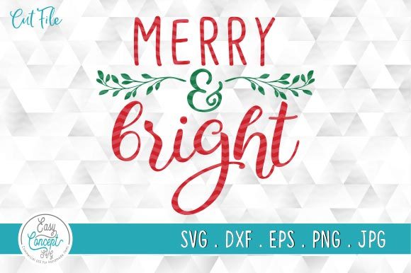 Merry and Bright Svg Cut File: A Strategic Asset for Creative Entrepreneurs and Educators
