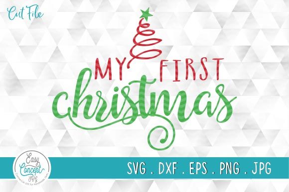My First Christmas SVG for Cherished Keepsakes