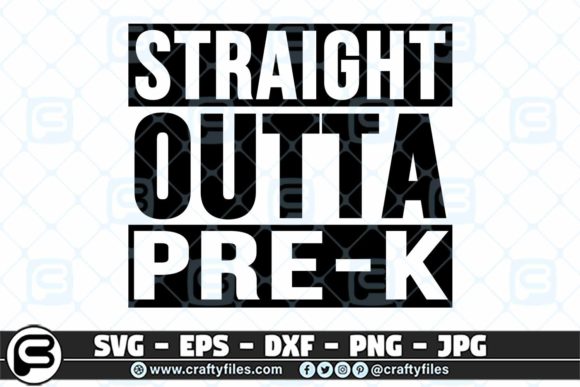 Straight Outta School Pre-K Grade Back T