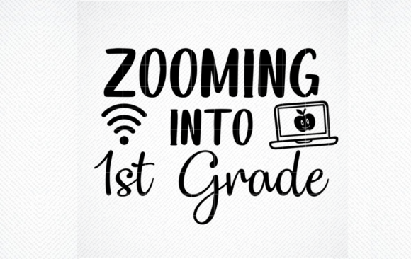 Zooming into 1st Grade Cut File: A Back to School Asset